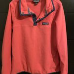 Patagonia Women’s Pink Micro D Snap-T Fleece Pullover Photo 0