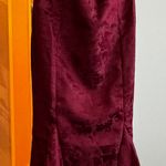 VICI Dark Red Strapless  Dress Photo 0
