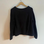 Athleta  Black Rockland Chunky Knit Sweater Photo 11