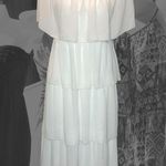 Blush Mark White Fool In Love Midi Dress - Size Small Photo 7