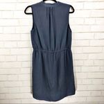 Cynthia Rowley Blue Sleeveless Silk Dress Photo 1