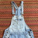 L.E.I RETRO Y2K  BASIC DENIM OVERALL SHORTS Photo 1
