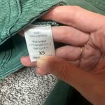 Le lis  Forest Green Cropped Jean Jacket Photo 4