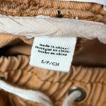 Billabong  Coast Line Denim Shorts S Tan Orange Low Rise Frayed Hem Beach Coastal Photo 6