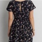 American Eagle  black floral cutout dress XXS Photo 14