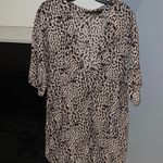 Vix Lassi Lena Animal Print Caftan Cover Up Dress Photo 0