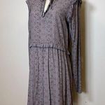 My Jewellery Western Boho Purple Brown Ruffle Detail Dress Women’s Size Small Photo 6