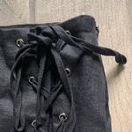 Honey Punch  black lace up skirt Photo 1