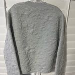 Lululemon  Textured Crewneck Sweatshirt Gray Size 8 Quilted Cloud Pullover Photo 4