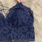 PINK - Victoria's Secret PINK size M brand new with tag color bluish/ grayish removable padding Photo 8