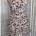 Hell Bunny Love Poison Rockabilly Goth Metal Skull Floral Punk Mini Dress Medium Photo 2