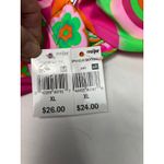 Bingo Surf Tropidelic Bikini Set Flower Power Pink Orange Green Swimsuit XL Photo 4