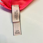 Victoria's Secret  Crochet Fishnet Racerback Bralette Size‎ XS Neon Coral NEW Photo 4