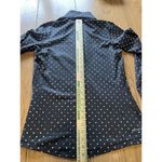 Nike  Pro Dri-Fit Zip Size Large Long Sleeve Black Athleisure Athletic Preppy Gym Photo 3