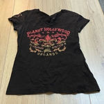 Planet Hollywood Orlando black pink short sleeve shirt top Photo 0