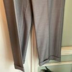 Calvin Klein  Cuffed dress pants Gray size 8 Photo 6