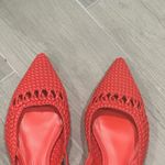 Mango MNG Stylish Flat Bright Red Shoes Size 39 Photo 1