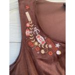 Her Universe Star Wars  Han Solo Brown Embroidered Suede Zipper Dress Costume Med Photo 4