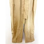 Banana Republic  Poplin Jumpsuit Size Small Utility Tan Flightsuit Oversized Chic Photo 10
