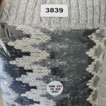 American Eagle  Cardigan Sweater Women Open Front Aztec Chunky Pockets Long AEO Photo 12