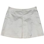 Bebe New Cream/Ivory Fully Lined Mini Skirt Women Size 4 Photo 8