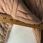 Cyrus Women's Cable Knit V Neck Button Front Cropped Cardigan Sweater Size M Photo 6