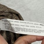 ZARA  Women M Ribbed V Neck Short Sleeve Casual Dress Brown Collection B Photo 8