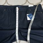 Lands' End  Chino Black Twill fit 2 tummy control pants Photo 8