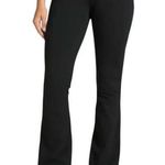 Betabrand  Classic Dress Pant Yoga Pants Bootcut Flare High Rise Stretch Black 1X Photo 0