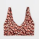 Aerie OFFLINE By  Goals Plunge Sports Bra NWT Maplewood Animal Print size Large Photo 0