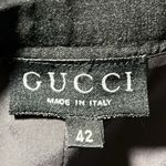 Gucci Vintage Grey Knee-Length Skirt Size Medium/ 6 Lined, Classic Style Photo 7