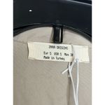 ZARA Women's Coat Button-Up Pocket Long Sleeve Lightweight Jacket Gray Small NWT Photo 5