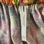 Free People  Bali Moroccan Flowers Black Colorful Tie Strap Tank Top XS Photo 8