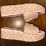 Michael Kors Sadler Monogram Platform Sandals Photo 3