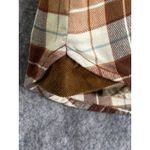 KÜHL Women's Brown Tan Plaid Flannel Shirt Corduroy Trim Outdoor Hiking Top S Photo 4