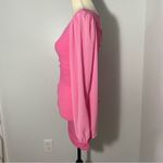 Hello Molly Party It Up Pink Bodycon One Shoulder Dress Photo 5