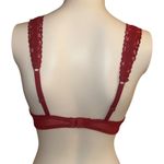 Aerie 34A real happy t shirt bra Wireless Push Up Lace Bra Converts to Racer Bra Photo 2