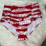 Avidlove  red and white bikini bottoms size XL Photo 0