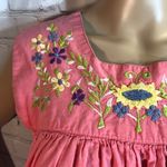 Vintage Jumper Dress w/Embroidered Floral … Size undefined Photo 2