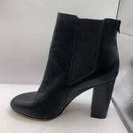 Sam Edelman Women's Case Leather Block-Heel Booties Black size 10 Ankle D17 Photo 7