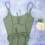 NEW Free People X Mare Perpetua Essential One Piece Swimsuit In Sage, L Green Size L Photo 7