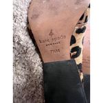 Kate Spade  Leopard Print Calf Hair Roger Lace Up Ankle Booties‎ Heels Size 7.5M Photo 4