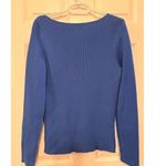 Jones New York  Sport Pullover Blue Sweater Size XL 25" Long x 19 1/2" Pit to Pit Photo 1