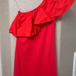 Target A New Day Black Ruffled One Shoulder Sleeveless Dress Photo 2