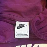 Nike Cropped  hoodie purple  Photo 1