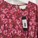 Sachin + Babi Meg Floral Print Ruffle Chiffon Mini Dress Size M Bordbloom NWT Photo 7