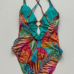 Bleu Rod Beattie  Women’s The Heat is On Cross Back One-Piece Swimsuit Size 8 Photo 13