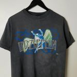 Vintage 90s Led Zeppelin Band Promo Tee T Shirt Distressed 1995 Tour Concert Size M Photo 15