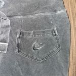 Nike  Vintage Wash‎ Sweat Shorts Lounge Activewear Drawstring Pocket Gray S Photo 4