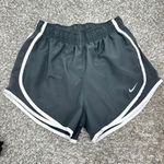Nike  Dri-FIT‎ Size Small Running Shorts Women's Gray White Athletic Gym Training Photo 0